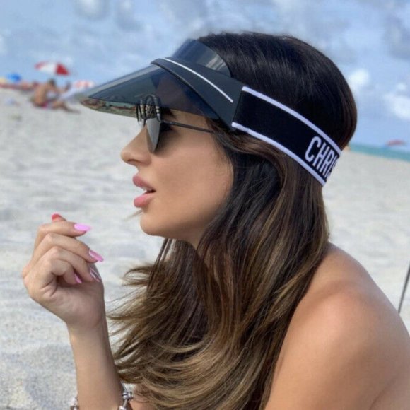Dior Accessories - CHRISTIAN DIOR J'Adior 2018 DiorClub1 Visor Black